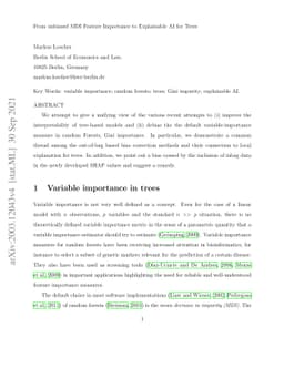 From unbiased MDI Feature Importance to Explainable AI for Trees