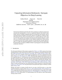 Unpacking Information Bottlenecks: Unifying Information-Theoretic
  Objectives in Deep Learning