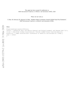 OneShot Global Localization: Instant LiDAR-Visual Pose Estimation