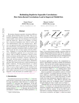 Rethinking Depthwise Separable Convolutions: How Intra-Kernel
  Correlations Lead to Improved MobileNets