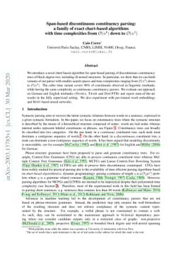 Span-based discontinuous constituency parsing: a family of exact
  chart-based algorithms with time complexities from O(n^6) down to O(n^3)