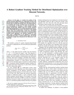 A Robust Gradient Tracking Method for Distributed Optimization over
  Directed Networks