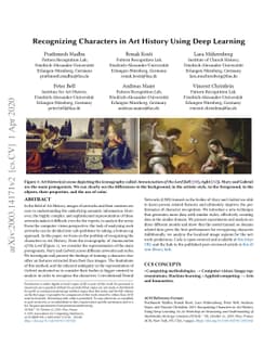 Recognizing Characters in Art History Using Deep Learning
