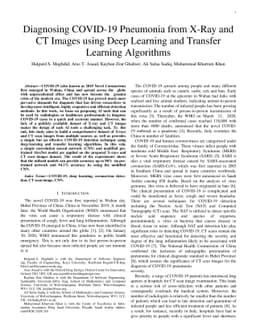Diagnosing COVID-19 Pneumonia from X-Ray and CT Images using Deep
  Learning and Transfer Learning Algorithms