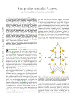 Sum-product networks: A survey