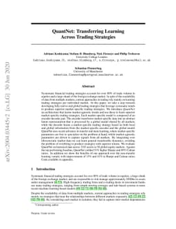 QuantNet: Transferring Learning Across Systematic Trading Strategies