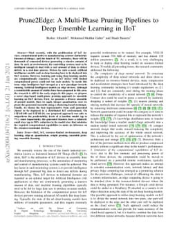 Prune2Edge: A Multi-Phase Pruning Pipelines to Deep Ensemble Learning in
  IIoT