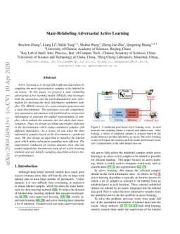 State-Relabeling Adversarial Active Learning