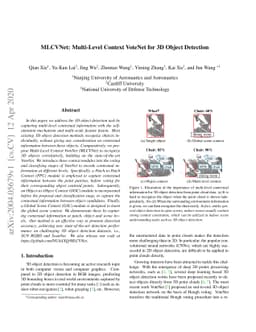 MLCVNet: Multi-Level Context VoteNet for 3D Object Detection