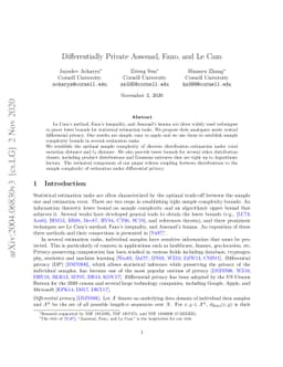 Differentially Private Assouad, Fano, and Le Cam