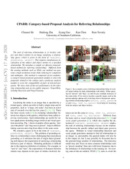 CPARR: Category-based Proposal Analysis for Referring Relationships