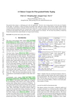 A Chinese Corpus for Fine-grained Entity Typing