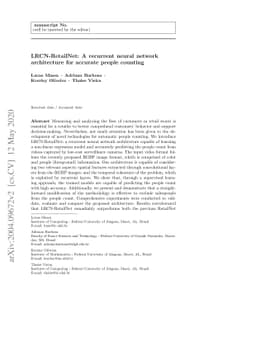 LRCN-RetailNet: A recurrent neural network architecture for accurate
  people counting