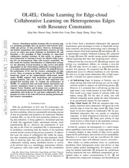 OL4EL: Online Learning for Edge-cloud Collaborative Learning on
  Heterogeneous Edges with Resource Constraints