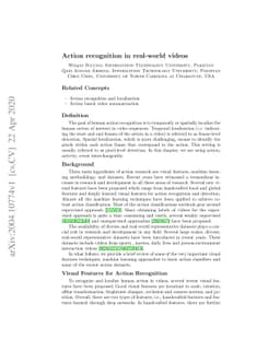 Action recognition in real-world videos