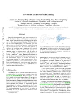 Few-Shot Class-Incremental Learning