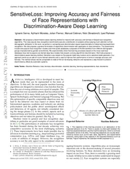 SensitiveLoss: Improving Accuracy and Fairness of Face Representations
  with Discrimination-Aware Deep Learning
