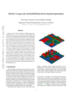 DALES: A Large-scale Aerial LiDAR Data Set for Semantic Segmentation