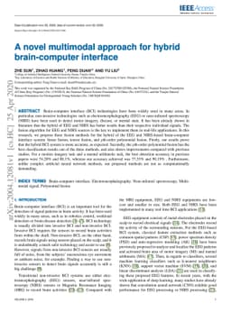 A novel multimodal approach for hybrid brain-computer interface