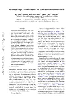 Relational Graph Attention Network for Aspect-based Sentiment Analysis