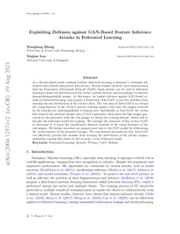 Exploiting Defenses against GAN-Based Feature Inference Attacks in Federated Learning