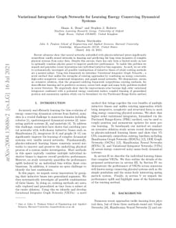 Variational Integrator Graph Networks for Learning Energy Conserving
  Dynamical Systems