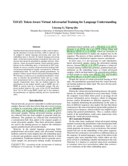 TAVAT: Token-Aware Virtual Adversarial Training for Language
  Understanding