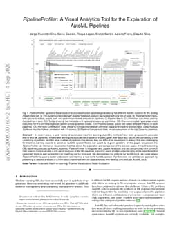 PipelineProfiler: A Visual Analytics Tool for the Exploration of AutoML
  Pipelines
