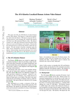 The AVA-Kinetics Localized Human Actions Video Dataset