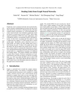 Stealing Links from Graph Neural Networks