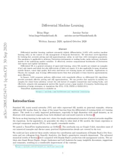 Differential Machine Learning
