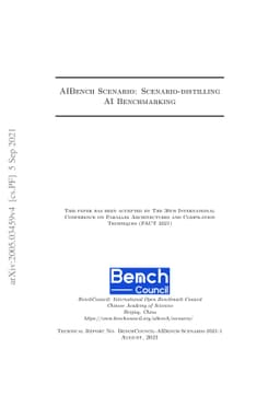 AIBench Scenario: Scenario-distilling AI Benchmarking