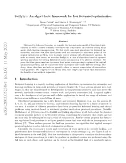 FedSplit: An algorithmic framework for fast federated optimization