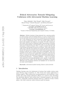Ethical Adversaries: Towards Mitigating Unfairness with Adversarial
  Machine Learning
