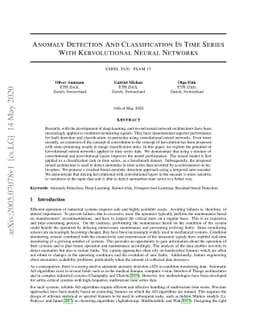 Anomaly Detection And Classification In Time Series With Kervolutional
  Neural Networks