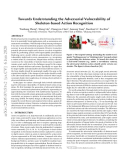 Towards Understanding the Adversarial Vulnerability of Skeleton-based
  Action Recognition