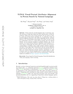 ViTAA: Visual-Textual Attributes Alignment in Person Search by Natural
  Language