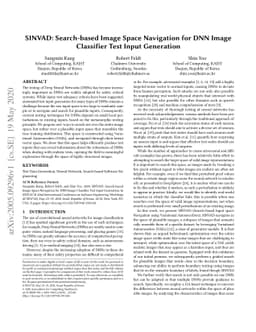 SINVAD: Search-based Image Space Navigation for DNN Image Classifier
  Test Input Generation