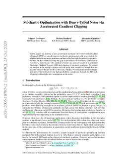 Stochastic Optimization with Heavy-Tailed Noise via Accelerated Gradient
  Clipping