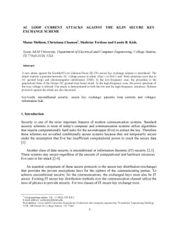 AC Loop Current Attacks Against The KLJN Secure Key Exchange Scheme
