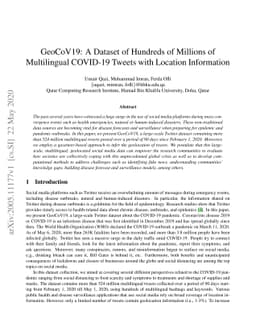 GeoCoV19: A Dataset of Hundreds of Millions of Multilingual COVID-19
  Tweets with Location Information