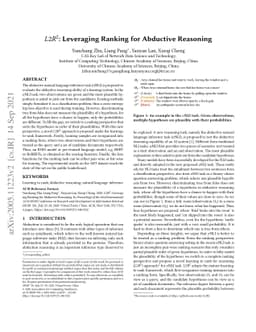 L2R2: Leveraging Ranking for Abductive Reasoning