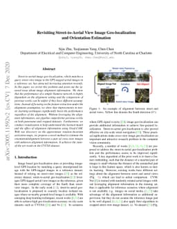 Revisiting Street-to-Aerial View Image Geo-localization and Orientation
  Estimation