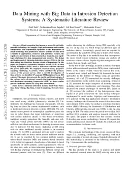 Data Mining with Big Data in Intrusion Detection Systems: A Systematic
  Literature Review