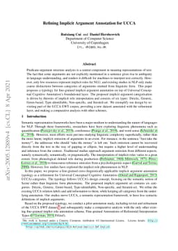 Refining Implicit Argument Annotation for UCCA