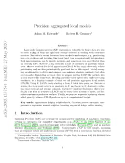 Precision Aggregated Local Models