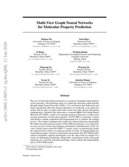 Multi-View Graph Neural Networks for Molecular Property Prediction