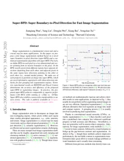 Super-BPD: Super Boundary-to-Pixel Direction for Fast Image Segmentation