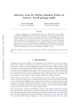 Inference tools for Markov Random Fields on lattices: The R package
  mrf2d