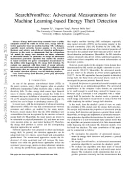 SearchFromFree: Adversarial Measurements for Machine Learning-based
  Energy Theft Detection